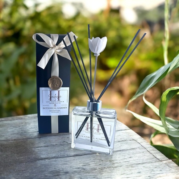 Botanical Garden Reed Diffuser | Fresh Floral Home Fragrance | 7 oz Long-Lasting - Picture 8 of 8